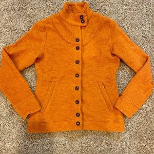 Ibex Wool Sweater Cardigan Jacket